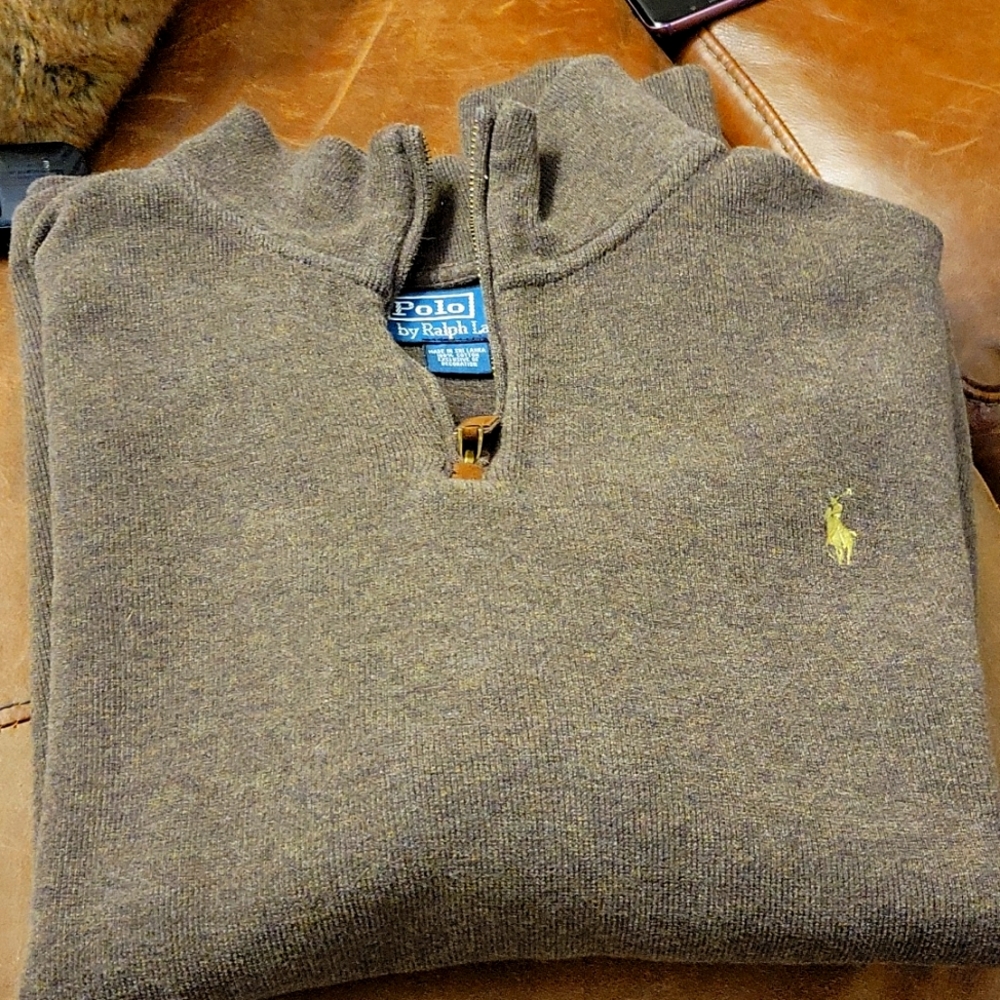 Polo Ralph Lauren Brushed Cotton Sweater Size L